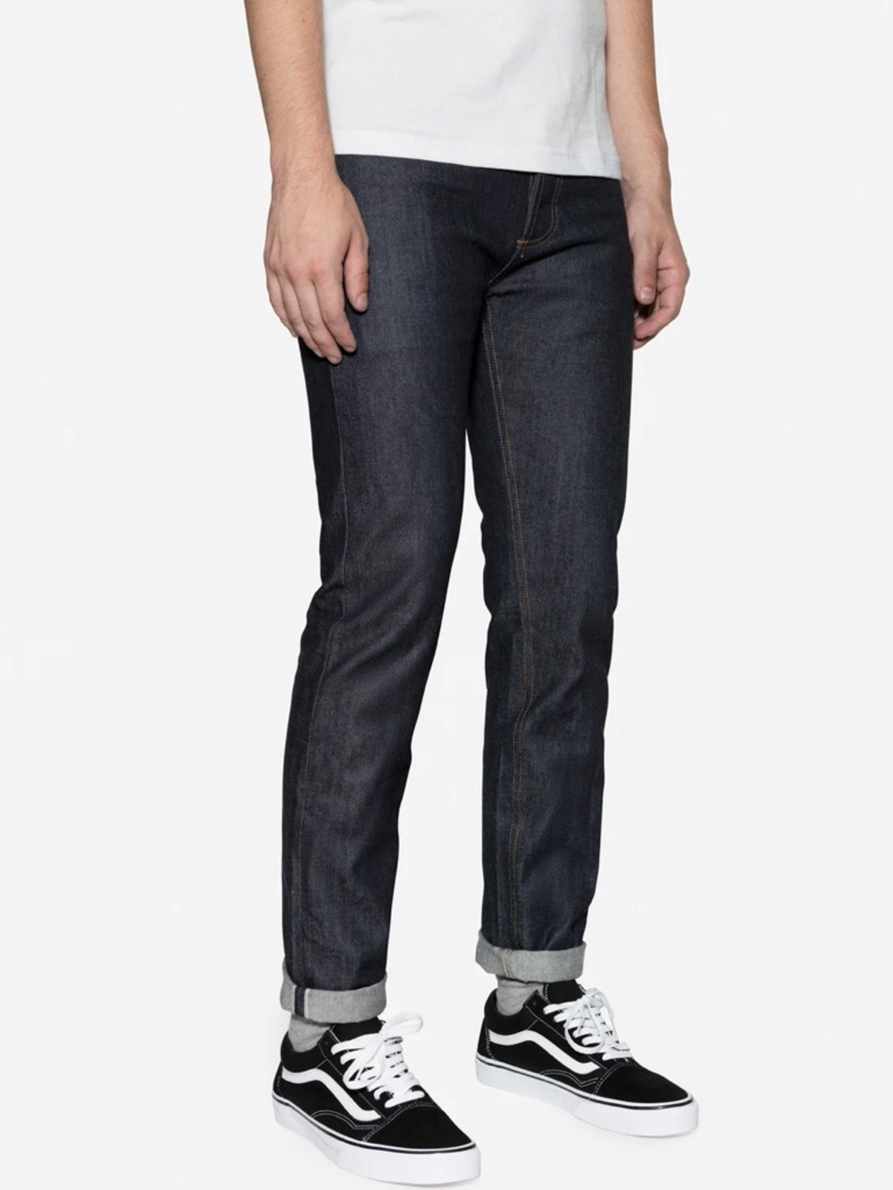 3sixteen NT-100x Narrow Tapered Indigo Selvedge Jeans size 33 - Picture 2 of 14